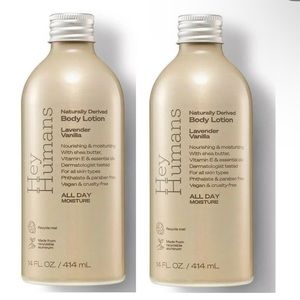 Hey humans lotion vanilla and lavender